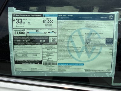 2026 Volkswagen Jetta SEL