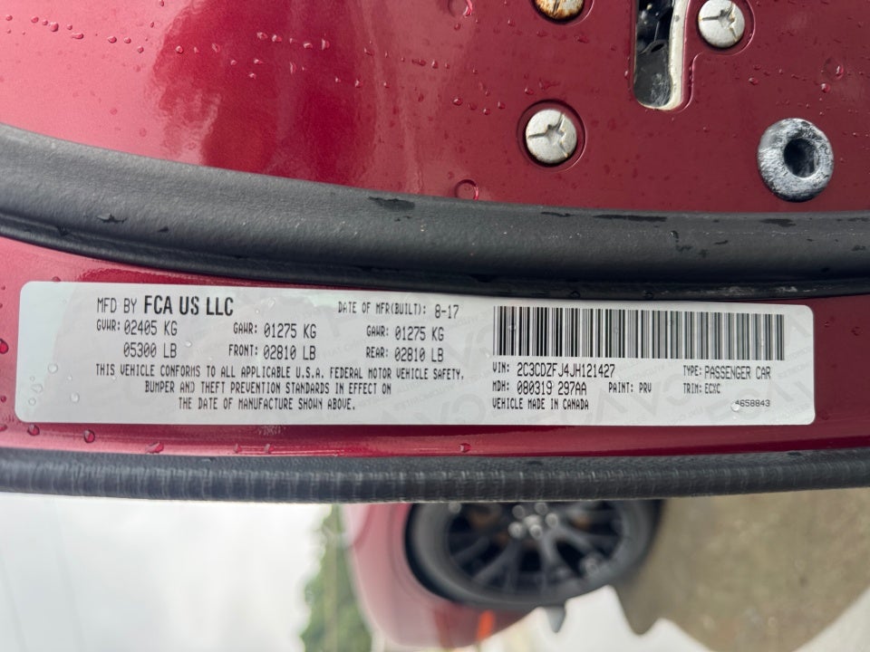 2018 Dodge Challenger 392 Hemi Scat Pack Shaker
