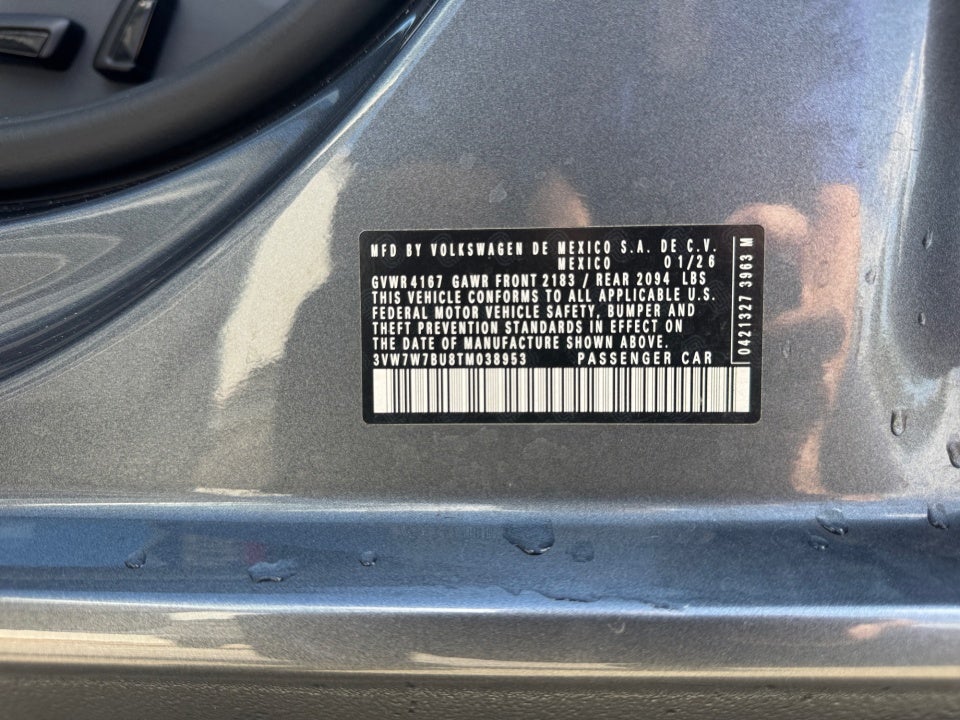2026 Volkswagen Jetta SE