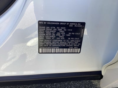 2026 Volkswagen Atlas Cross Sport SEL R-Line Black