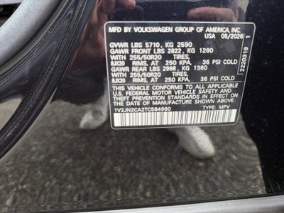 2026 Volkswagen Atlas 2.0T SE w/Technology