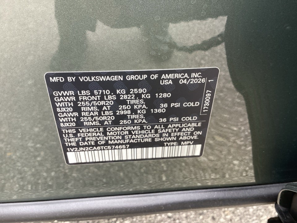 2026 Volkswagen Atlas 2.0T SE w/Technology