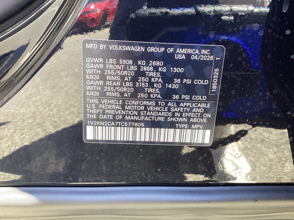 2026 Volkswagen Atlas 2.0T SE w/Technology