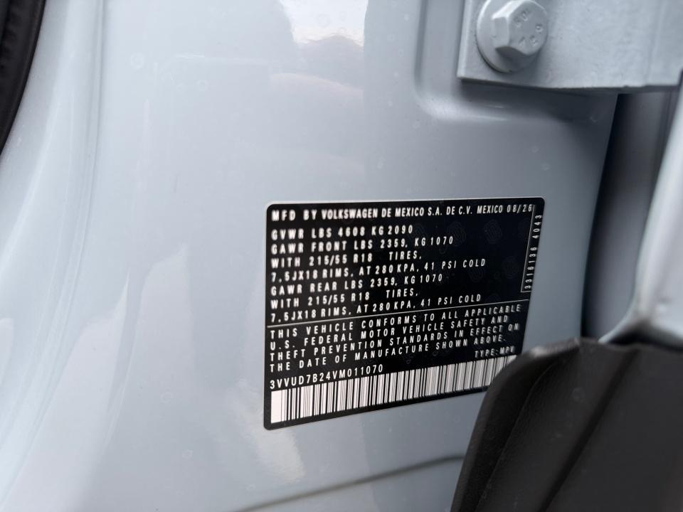 2027 Volkswagen Taos SE