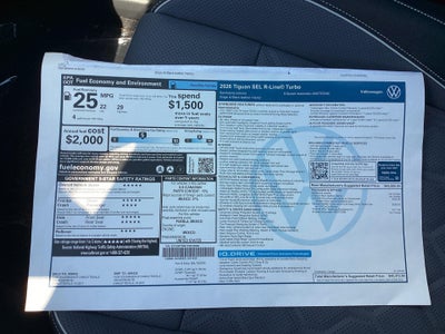 2026 Volkswagen Tiguan SEL R-Line Turbo