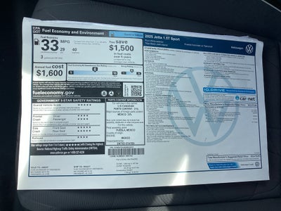 2025 Volkswagen Jetta Sport
