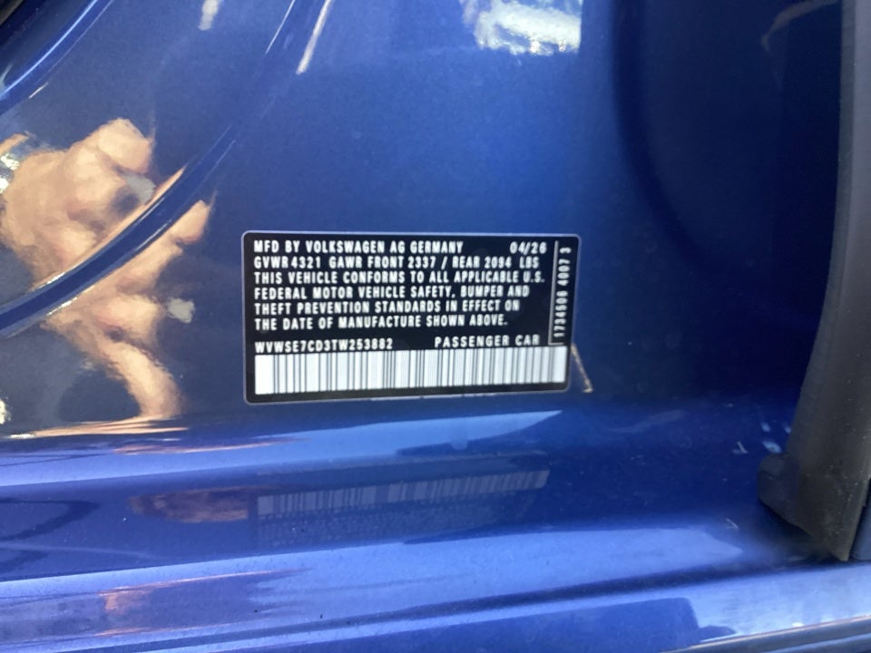 2026 Volkswagen Golf GTI SE
