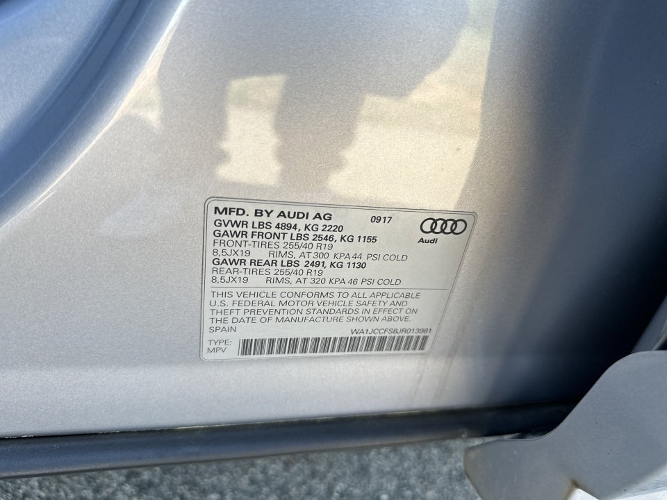 2018 Audi Q3 Premium Plus