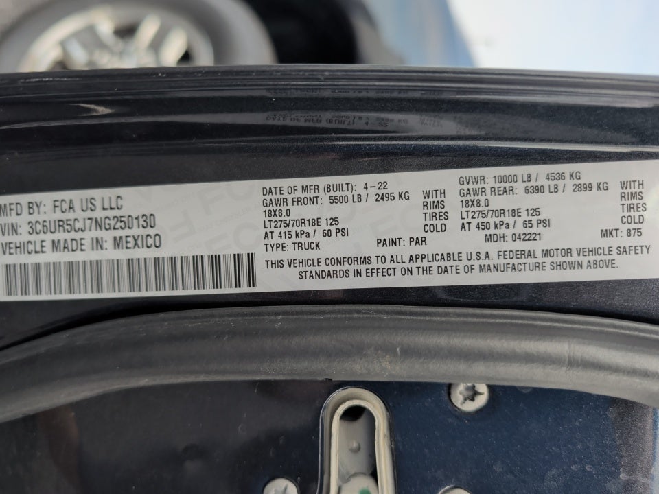 2022 RAM 2500 Tradesman