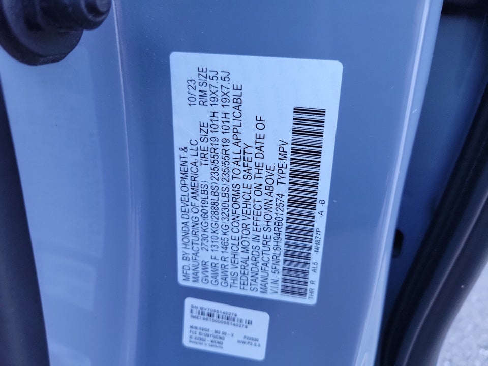2024 Honda Odyssey Elite