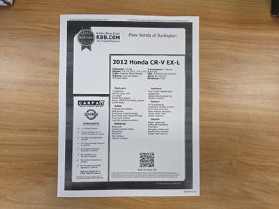 2012 Honda CR-V EX-L