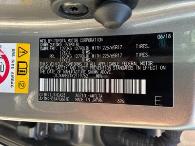 2019 Lexus NX 300 NX 300
