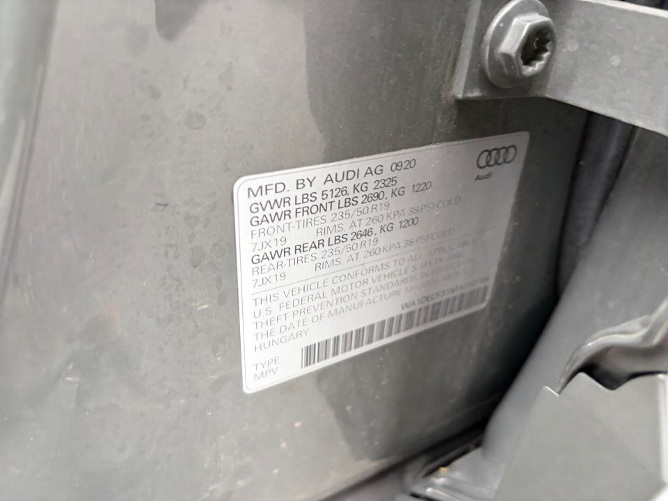 2021 Audi Q3 Premium 45 TFSI S line quattro Tiptronic