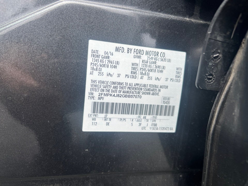 2016 Ford Edge SEL